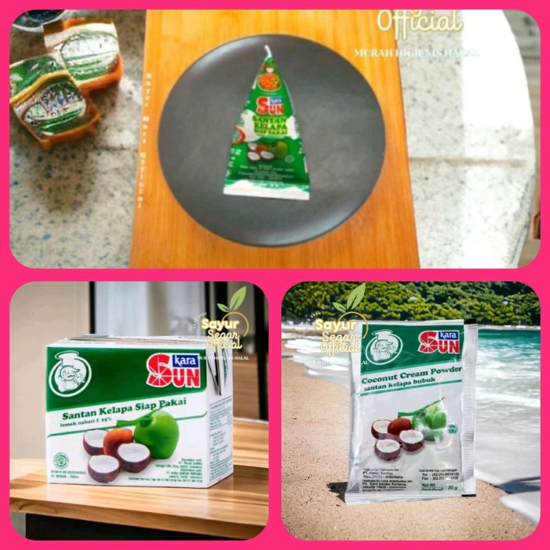 

Santan Sun Kara Cair 65 ml / 200 ml / Bubuk Powder 20gr