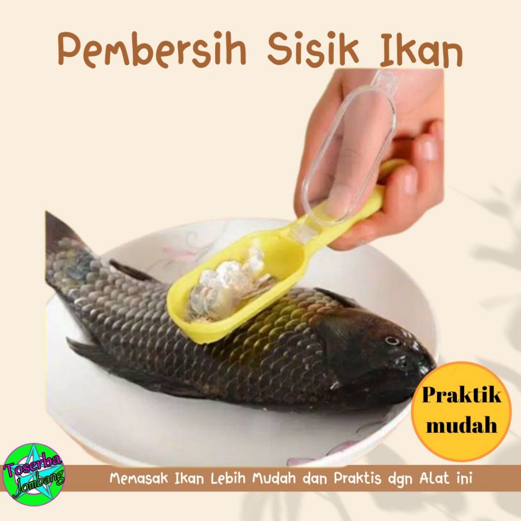 Pembersih Sisik Ikan / Pisau Sisik Ikan
