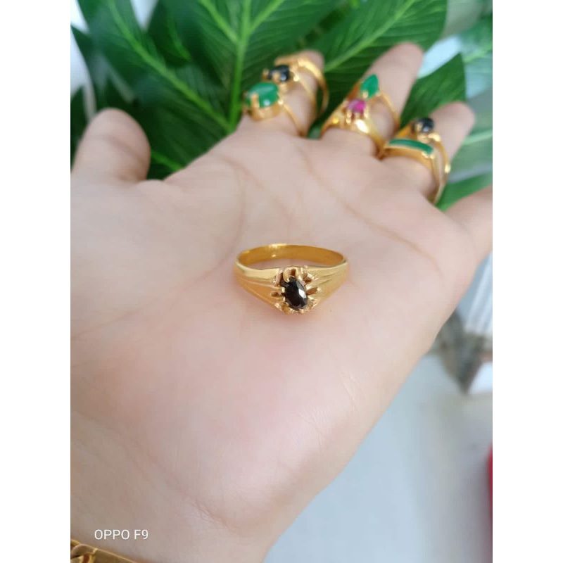 cincin koin lapis emas 22karat