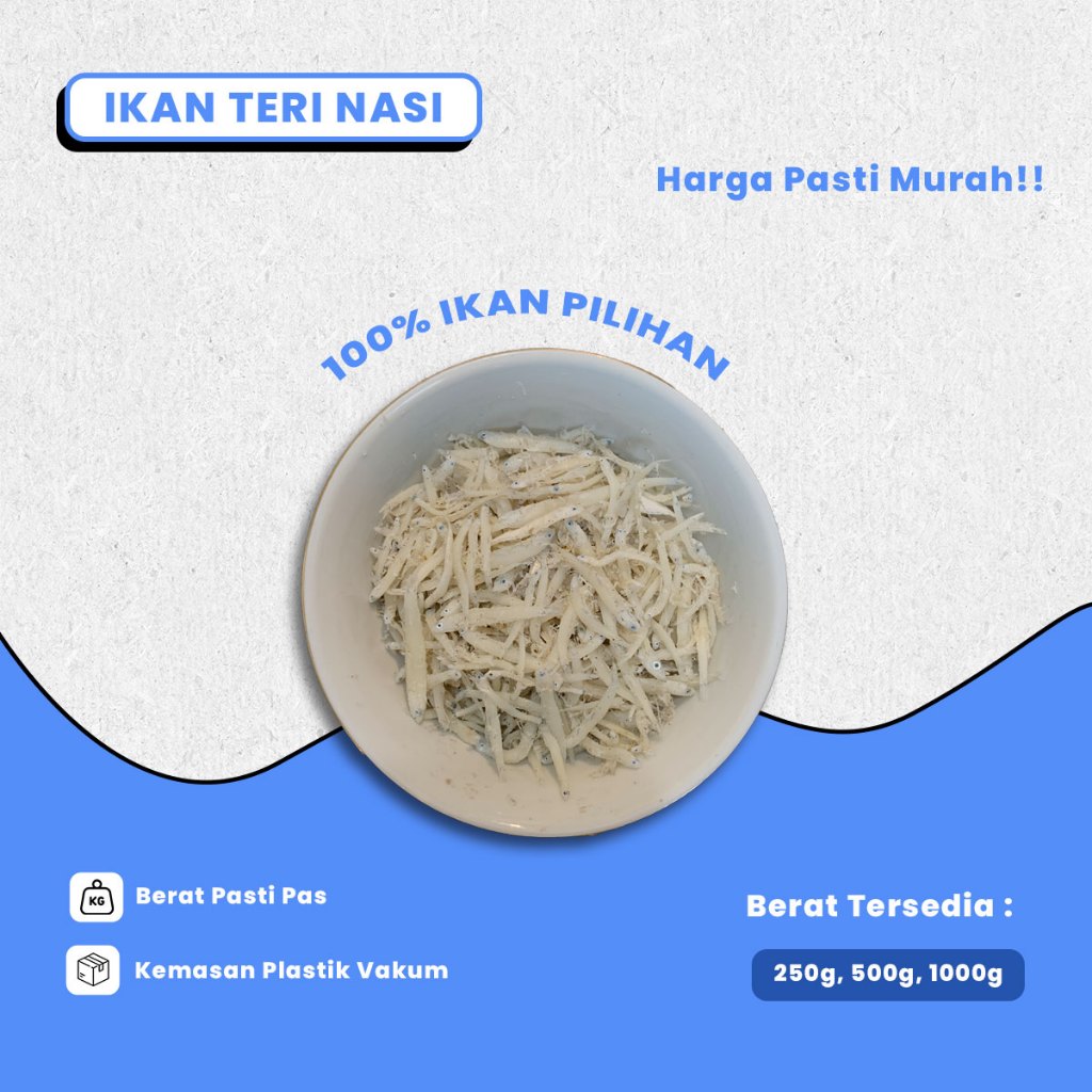 

IKAN ASIN TERI NASI TOP KUALITAS PREMIUM