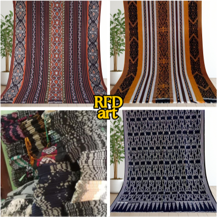 KAIN TENUN ETNIK BLANKET TENUN TROSO BALI FLORES NTT