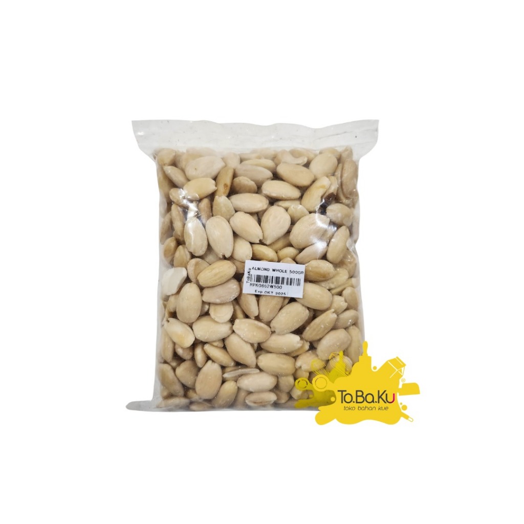 

Almonesia Natural Whole 100gr (Kemasan Repack)