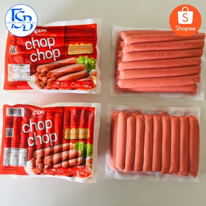 

CHOP CHOP SOSIS AYAM 700GR (ISI 20 & 30)