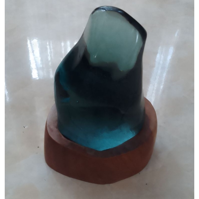 Batu Obsidian Poles Hijau