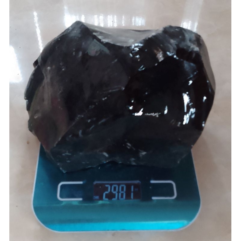 Batu Obsidian Bahan Hitam 4
