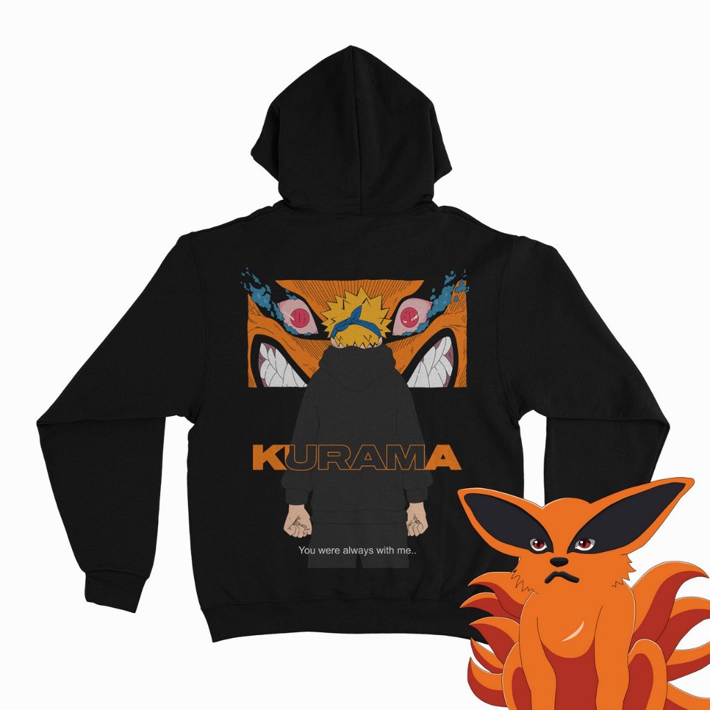 Hoodie Naruto Kurama Nightmare Anime Manga Otaku Jinchuriki Kyubi Konoha