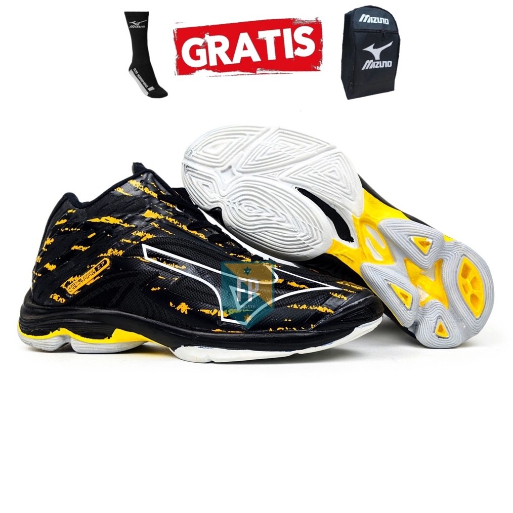 KUALITAS TERBAIK Sepatu volly pria Mizuno wlz 7 sepatu volly sepatu volly Wave lightning z7 cewek wa