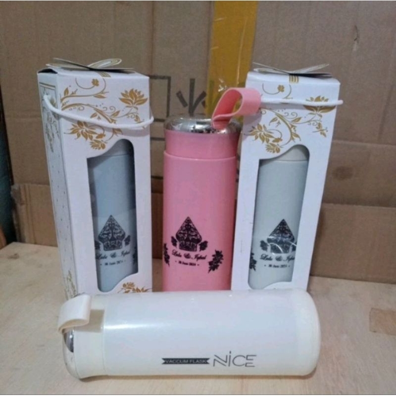 botol nice custom nama kemas bok motif
