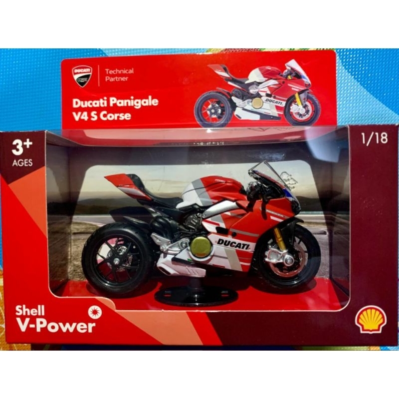 DIECAST SHELL FERRARI DUCATI