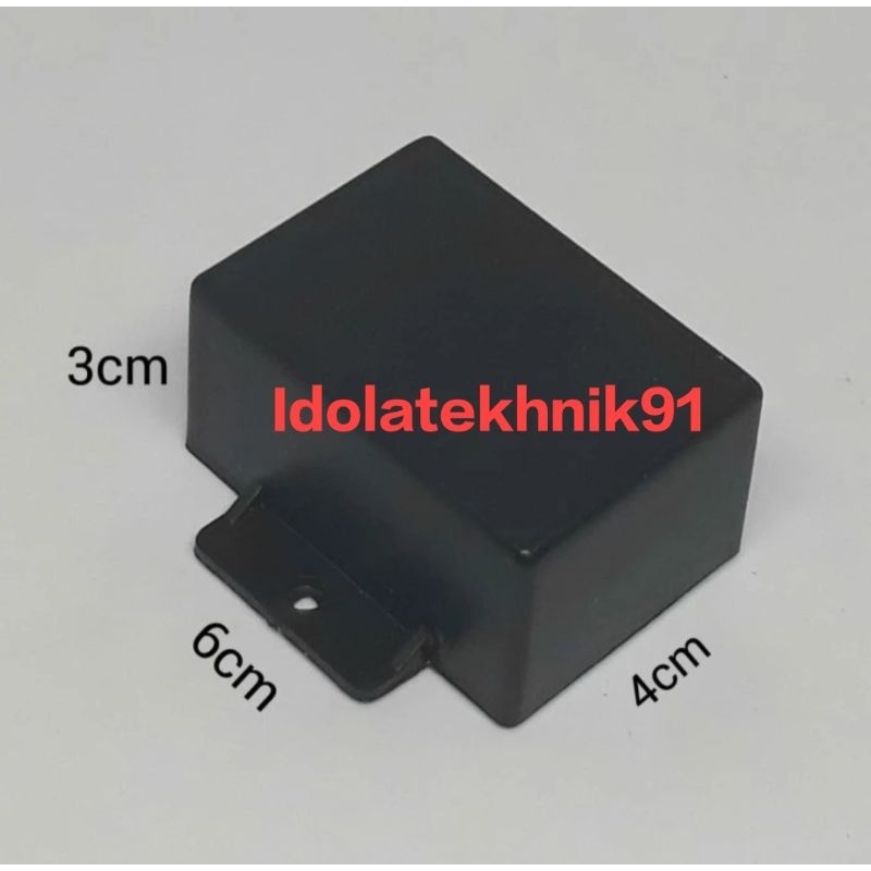 Box 1 kuping Box plastik hitam