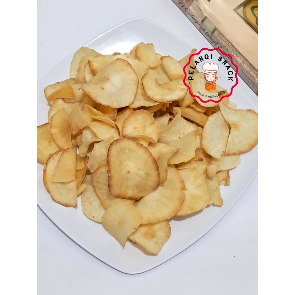 

[250 gr] Keripik Singkong Manis Renyah / Kripik Singkong Manis Snack Kiloan