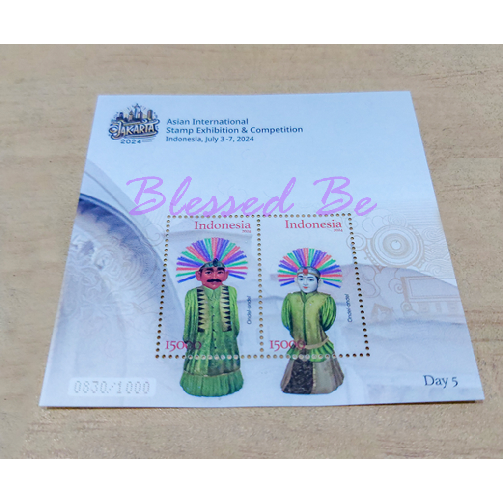 

Prangko asian international exhibition & competition ondel ondel 2024