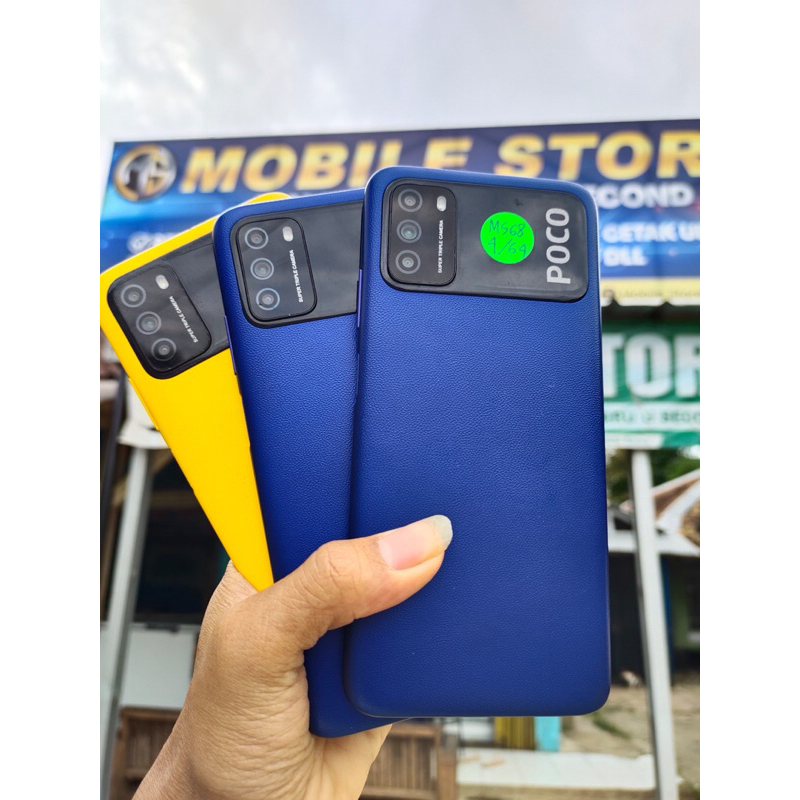 POCO M3 RAM 4/64GB SECOND MULUS GARANSI RESMI