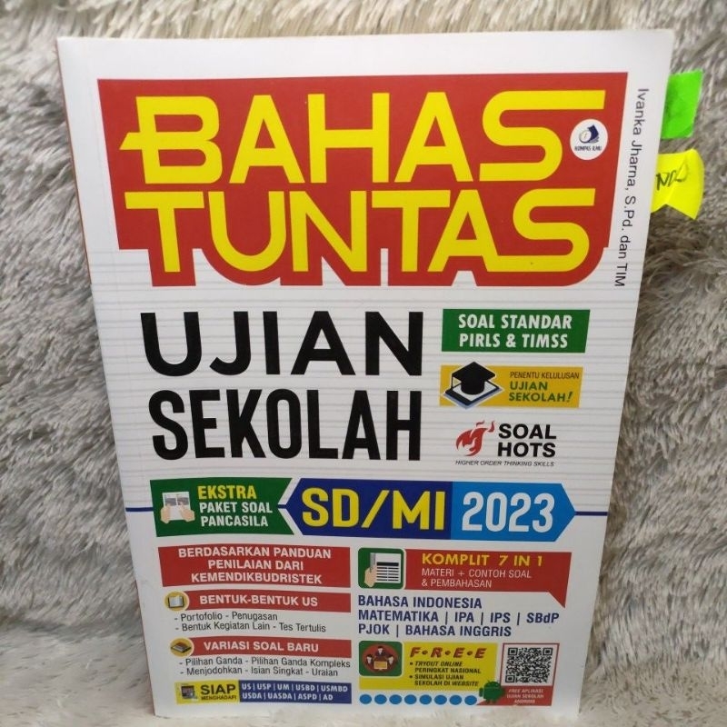 bahas tuntas ujian sekolah sd/mi 2023