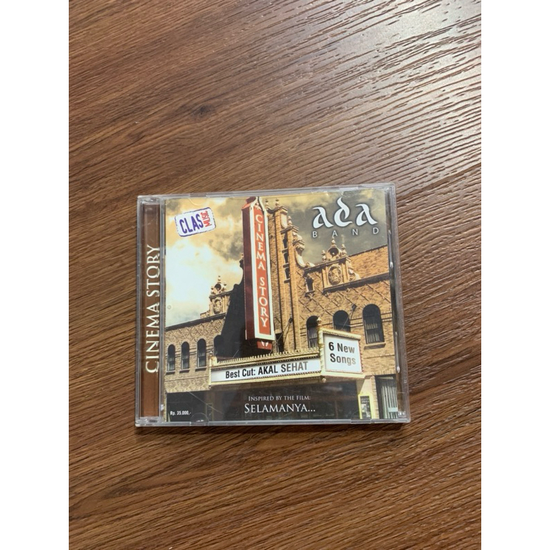 CD Lagu Musik Ada Band cinema Story Preloved