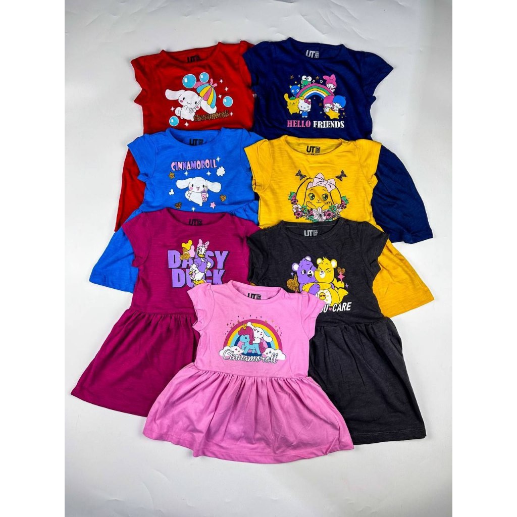 Baju Anak Dress Uniqlo Kids 100% Original