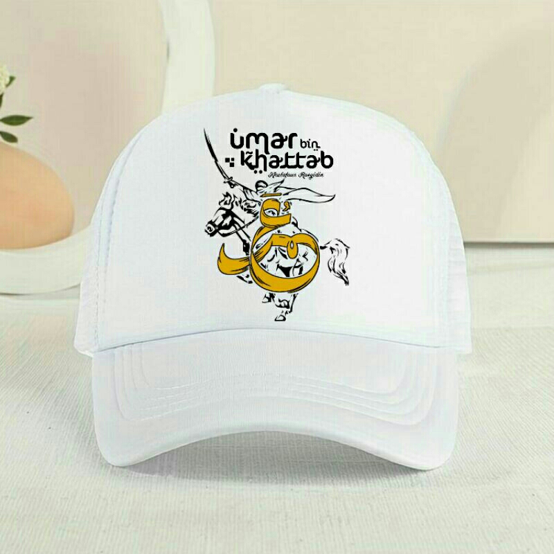 Trucker Topi Jaring Edition Dakwah Umar Bin Khattab RA