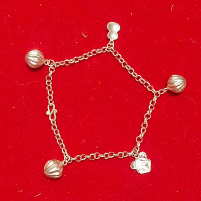 Gelang kaki perak