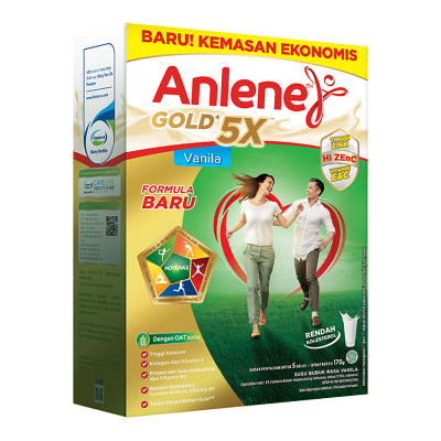 

Anlene Gold 5X Susu Bubuk Dewasa Vanila 170 g