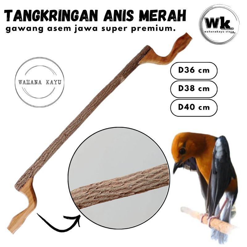TANGKRINGAN GAWANG ANIS MERAH KAYU ASEM JAWA ALAMI