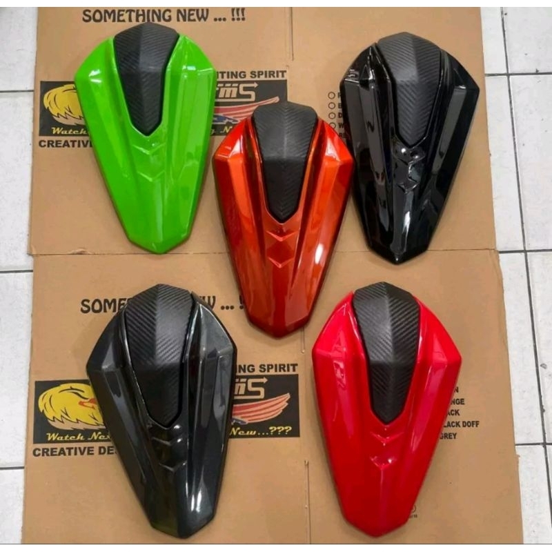 single seat ninja 250 fi new cover jok ninja 250fi 2018 singlet seat ninja 250fi new