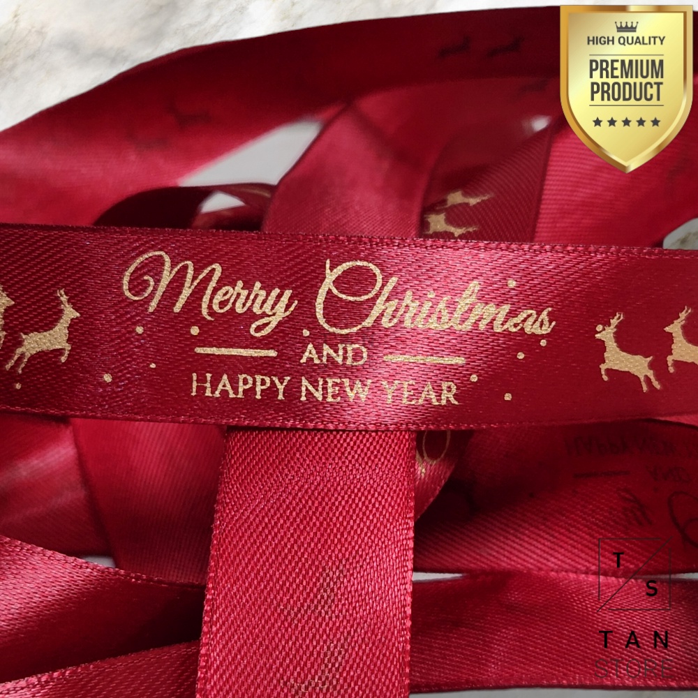 

PROMO SPESIAL Wrapping Gift Hampers Box Pita Merry Christmas Selamat Hari Natal