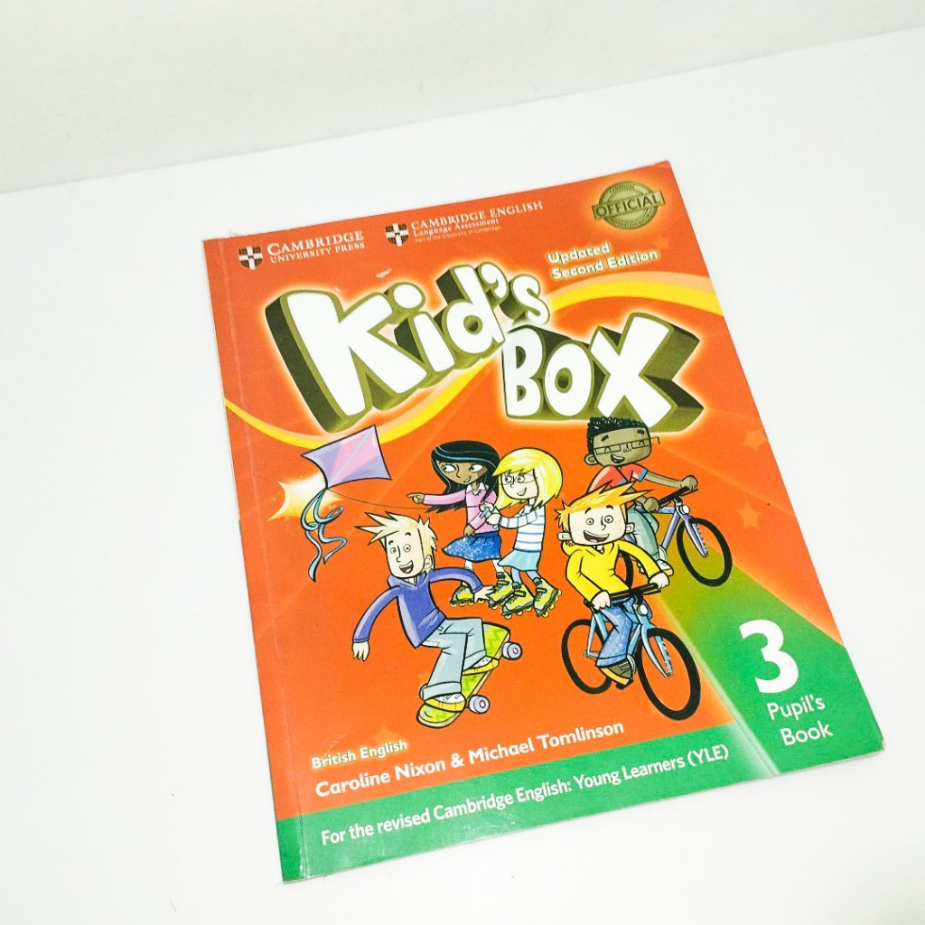 Buku Original Kids Box 3 Pupils Book Cambridge, Caroline Nixon, Michael Tomlinson.