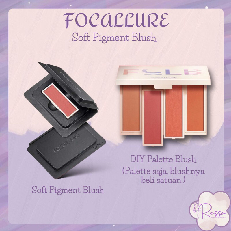 FOCALLURE Soft Pigment Blush | Focallure Container Blush Kosong