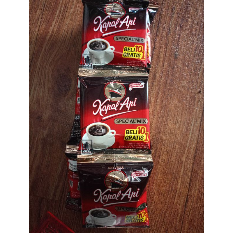 

PROMO kopi Kapal Api MIX KOPI + GULA 23gram 1renceng 11shacet/KOPI MIX/KAPAL API MIX