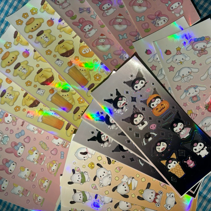 

Sticker Sanrio Hologram (Sedang) Lucu Murah [BACA DESKRIPSI]