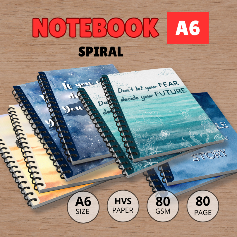 

NOTEBOOK A6 [02] | NOTEPAD | JOURNAL | AESTHETIC
