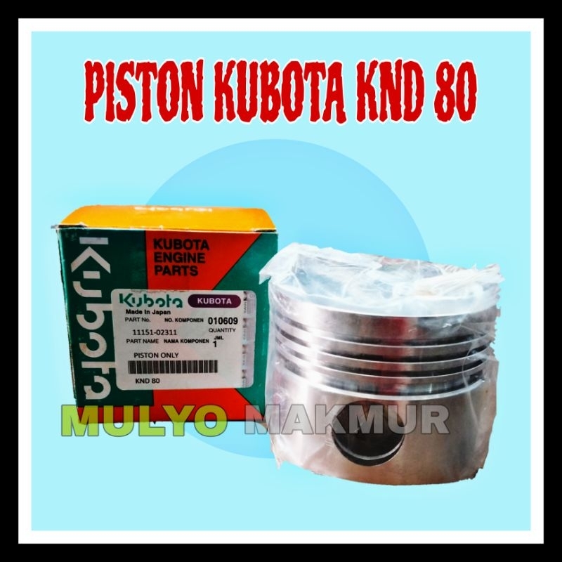 PISTON KUBOTA KND 80