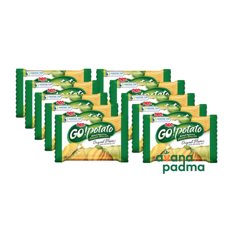 

Go Potato Kentang Asli (Isi 10/Renceng) (8gx10)