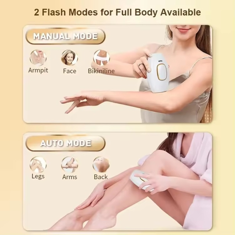 New IPL Alat Penghilang Bulu Rambut Permanen IPL Laser Hair Removal TANPA SAKIT Bulu Laser Epilator