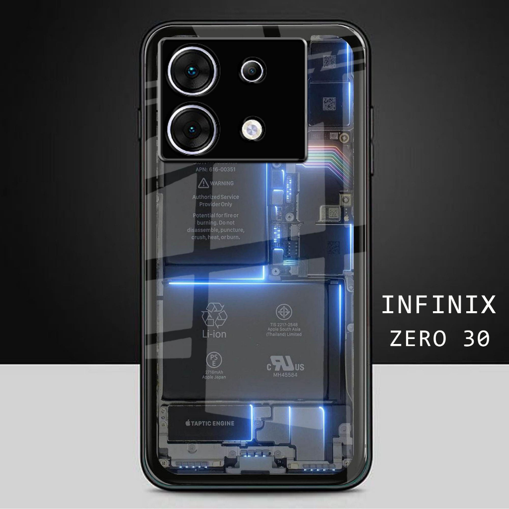 Softcase Kaca INFINIX ZERO 30 - casing handphone - INFINIX ZERO 30 [S16]