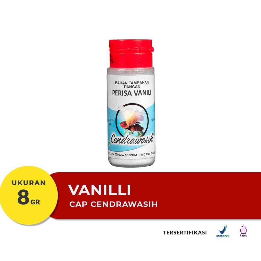 

Vanili bubuk perisa vanila cendrawasih 8 gr