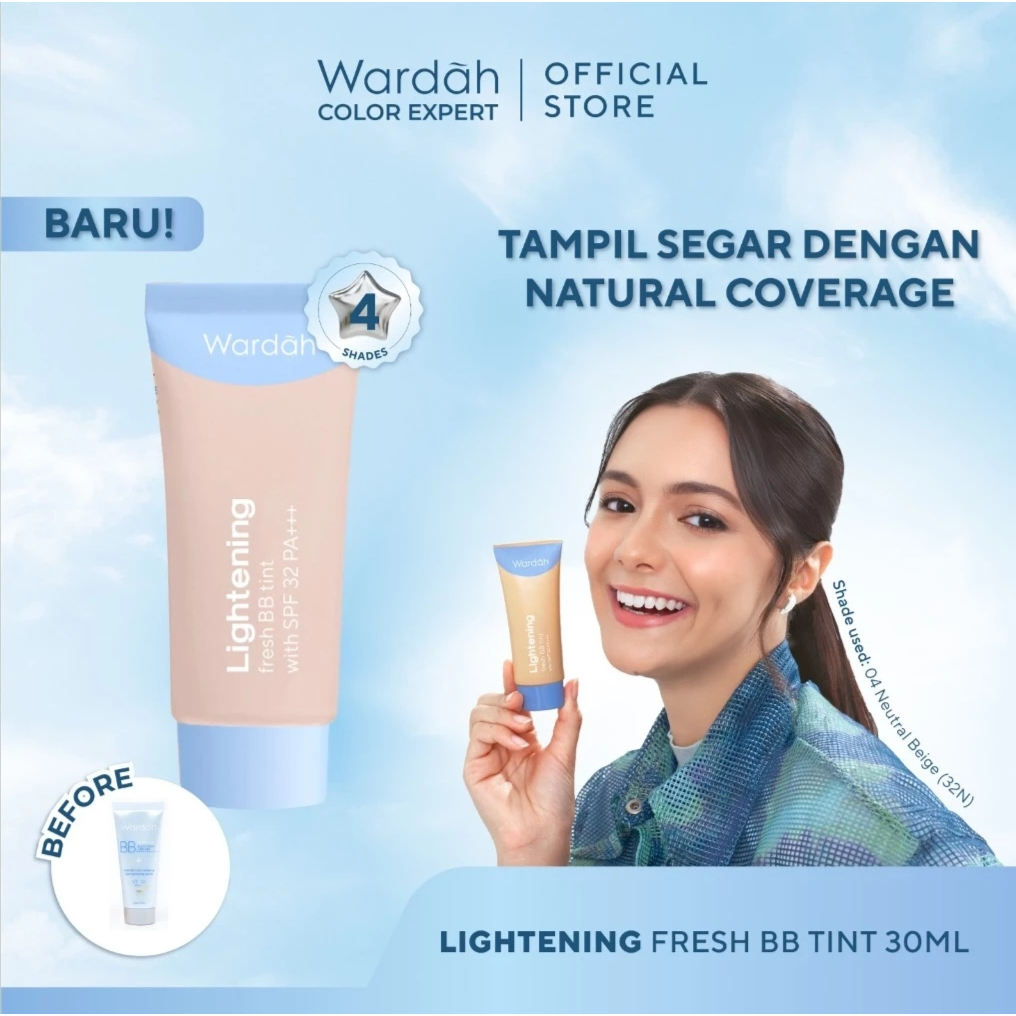 GlowMart ❤ WARDAH Lightening Fresh BB Tint SPF 32 | Everyday BB Cream | BB Tint | BB Cream