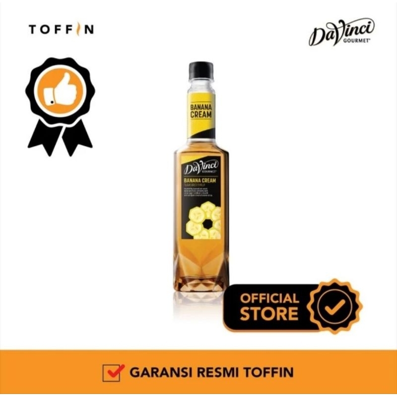 

Davinci Gourmet Syrup Banana Cream - Sirup rasa Pisang