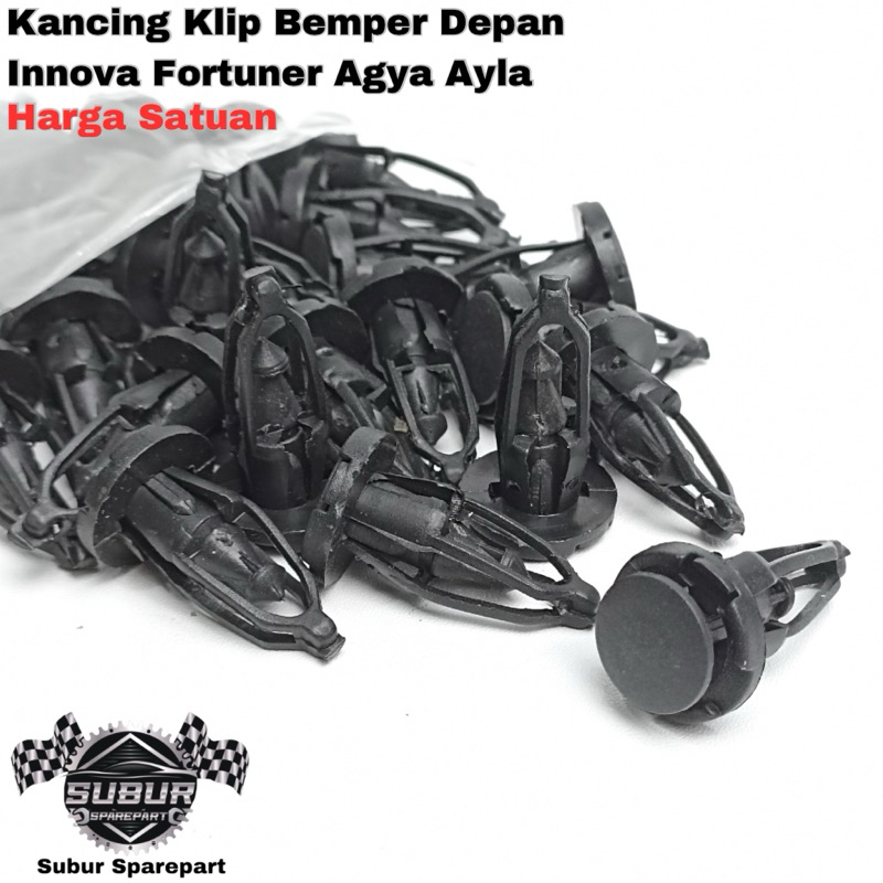 Kancing Klip Bemper Innova Altis Fortuner Yaris Agya Ayla HARGA SATUAN