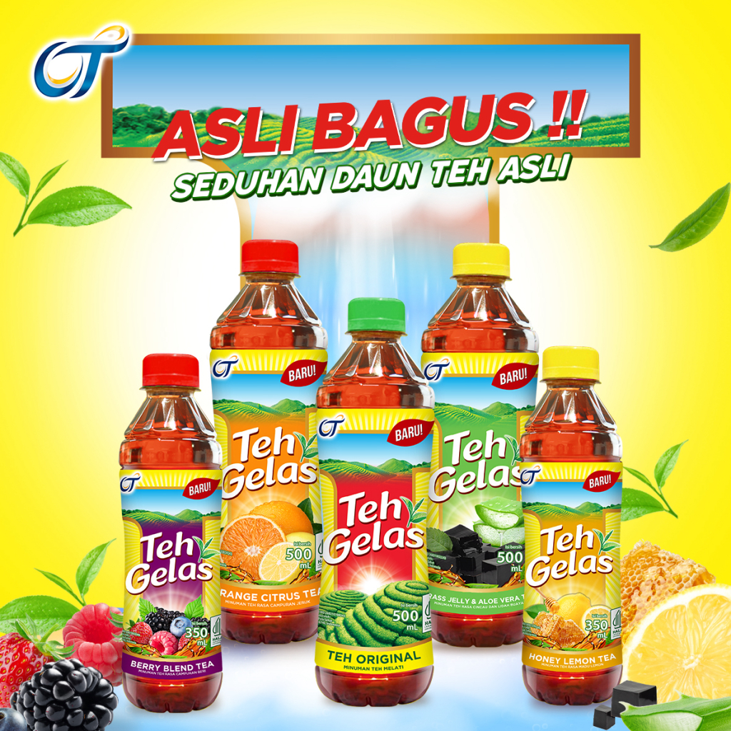 

TEH GELAS HONEY LEMON TEA BOTOL 350ml