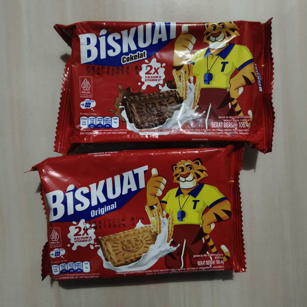 

Biskuat Original/Coklat 106,4gr