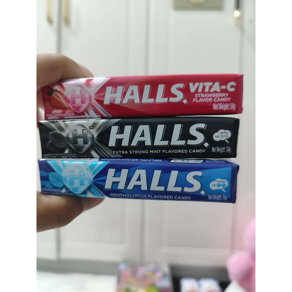 

Permen Halls Permen Stick Candy Halls