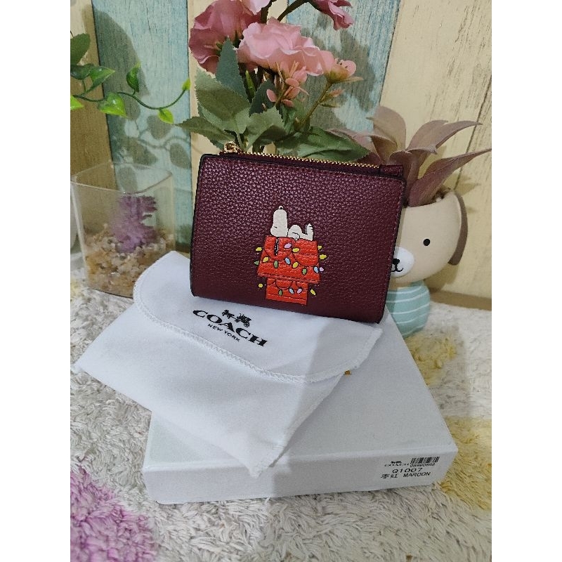 Dompet Coach Snoopy