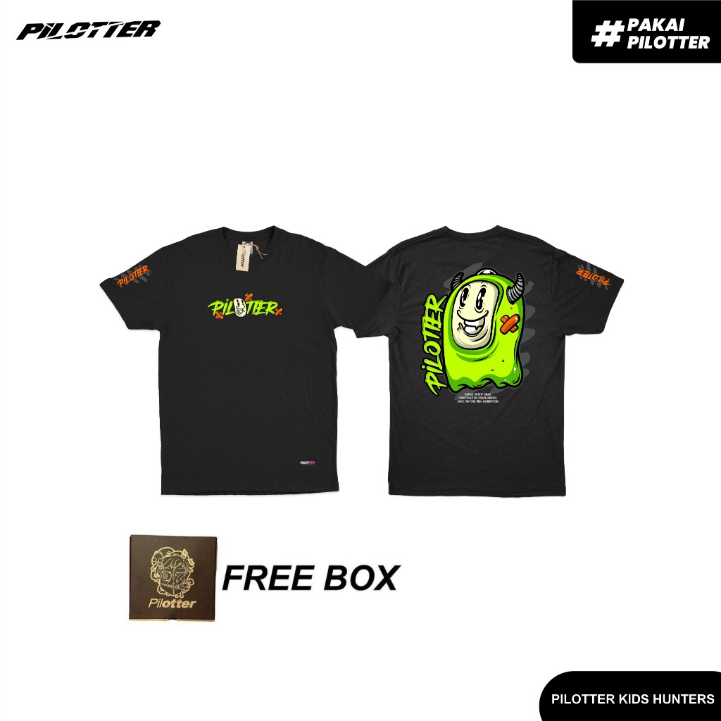 KAOS PILOTTER KIDS FREE STIKER KAOS PILOTTER ANAK ANAK
