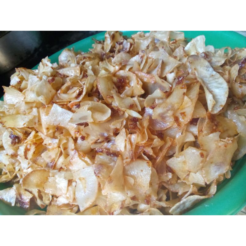

Keripik Singkong PEDES BALADO, Renyah &Gurih