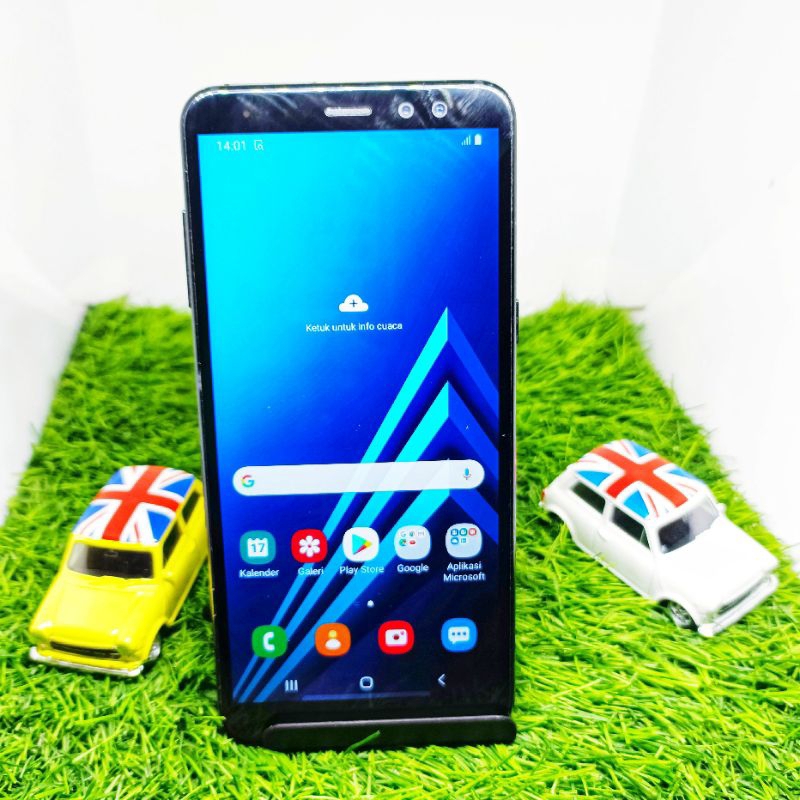 SAMSUNG GALAXY A8 PLUS 6/64 (2018) NFC DOLBY ATMOS SPESIAL SAMSUNG MURAH BERKUALITAS KONDISI NORMAL