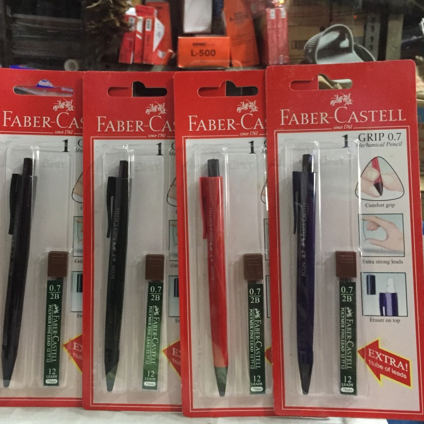 

Pensil Mekanik Faber Castell 2B 07 / Faber-Castell Mechanical 2B Set 05