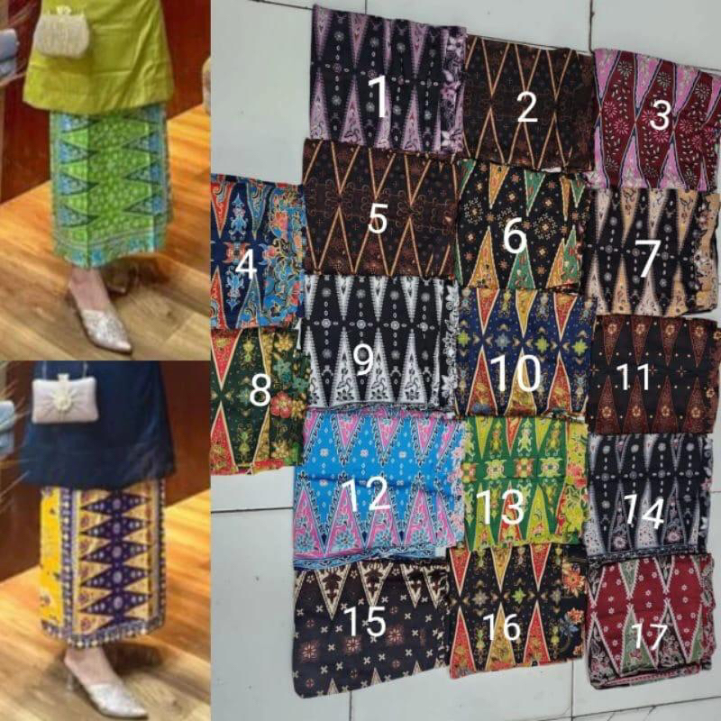 ROK BATIK // ROK BATIK PESTA //ROK BATIK SELENDANG // SELENDANG BATIK