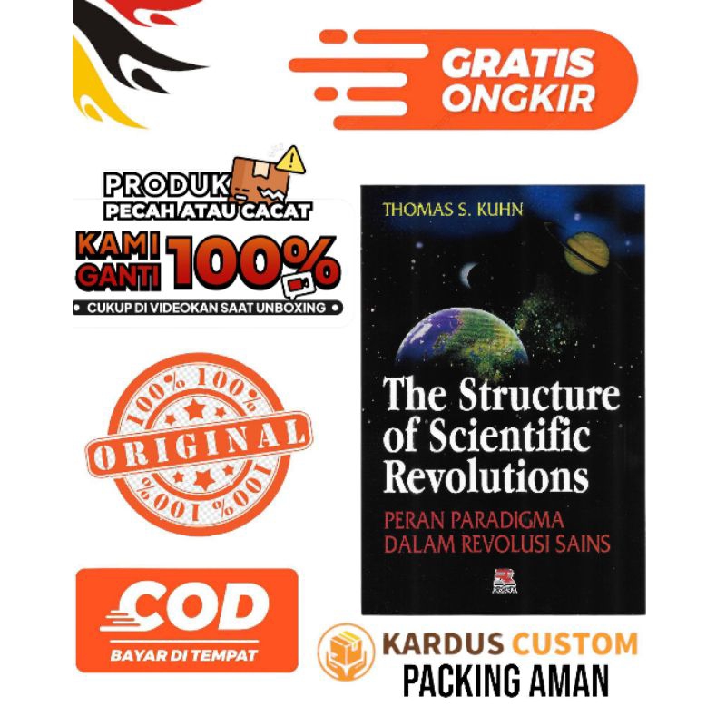 Buku Structure Of Scientific Revolutions Peran Paradigma Dalam Revolusi Sains -Thomas S. Kuhn