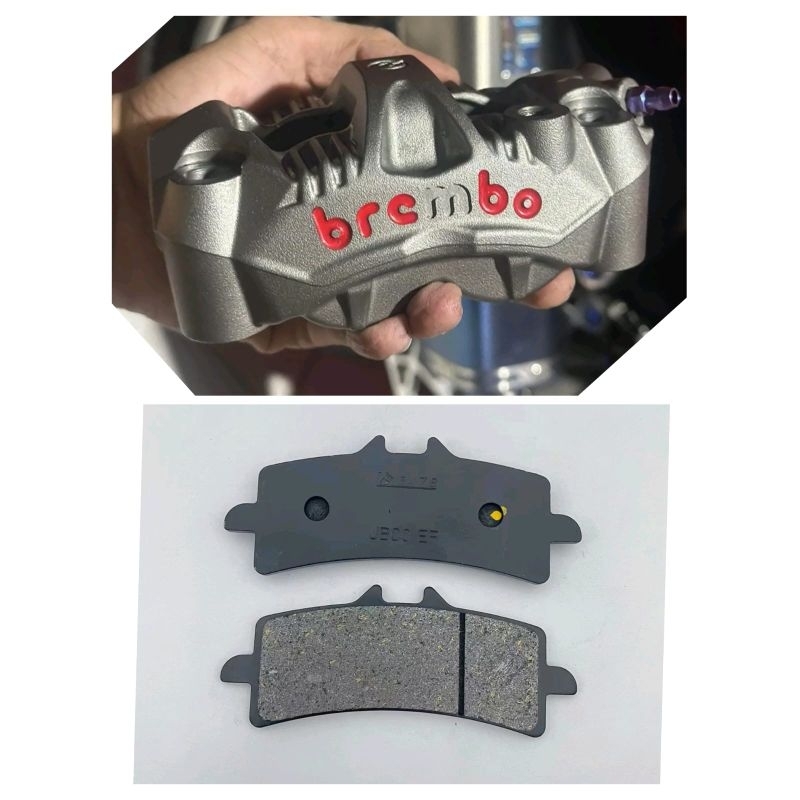 kampas rem depan BREMBO GP4RS
